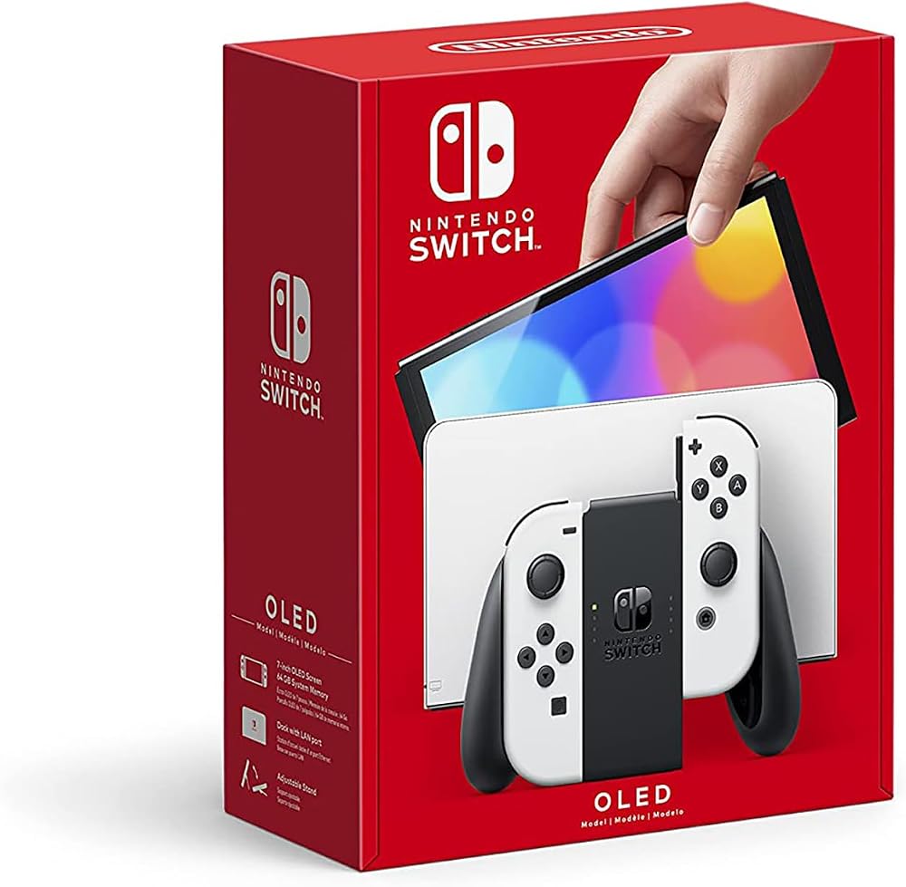 Nintendo Switch OLED Console - White