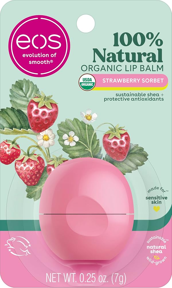 eos 100% Natural Lip Balm Sphere (3 Pack)