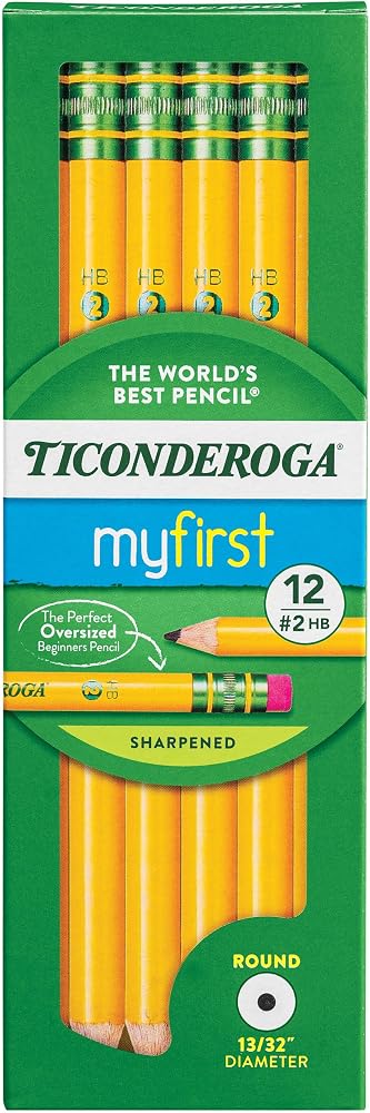 Ticonderoga No. 2 Pencils, Pre-Sharpened (12 Count)