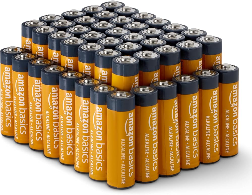 Amazon Basics AA Alkaline Batteries (48-Pack)